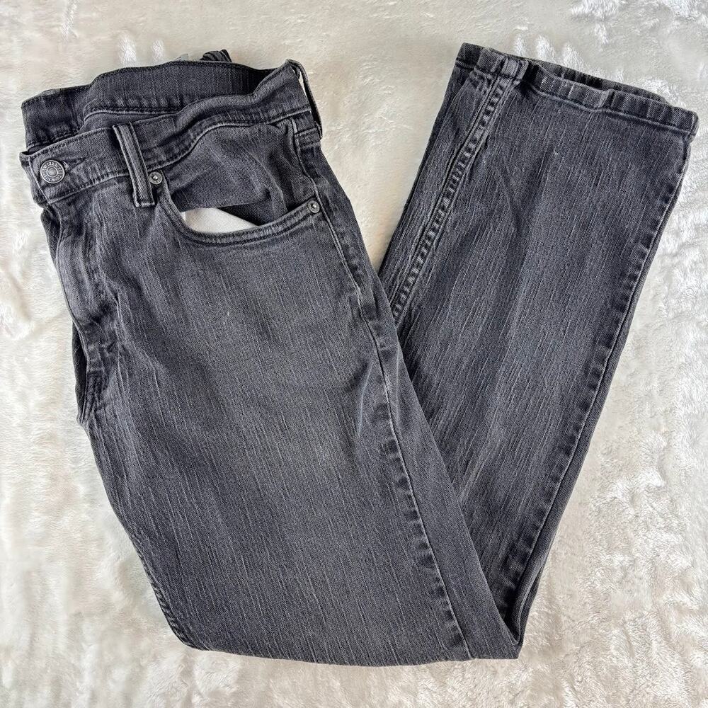 Levi's 559 Jeans Men's 34x32 Black Denim Faded Straight Leg Casual / Work
